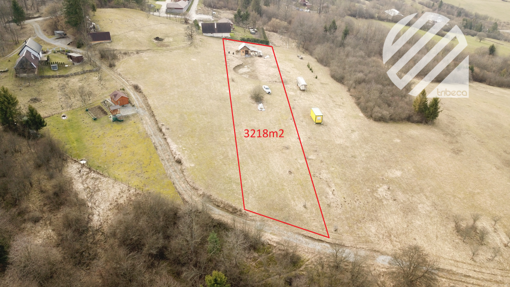 Investičný pozemok so SP na rekreačný objekt Dolná Tižina.