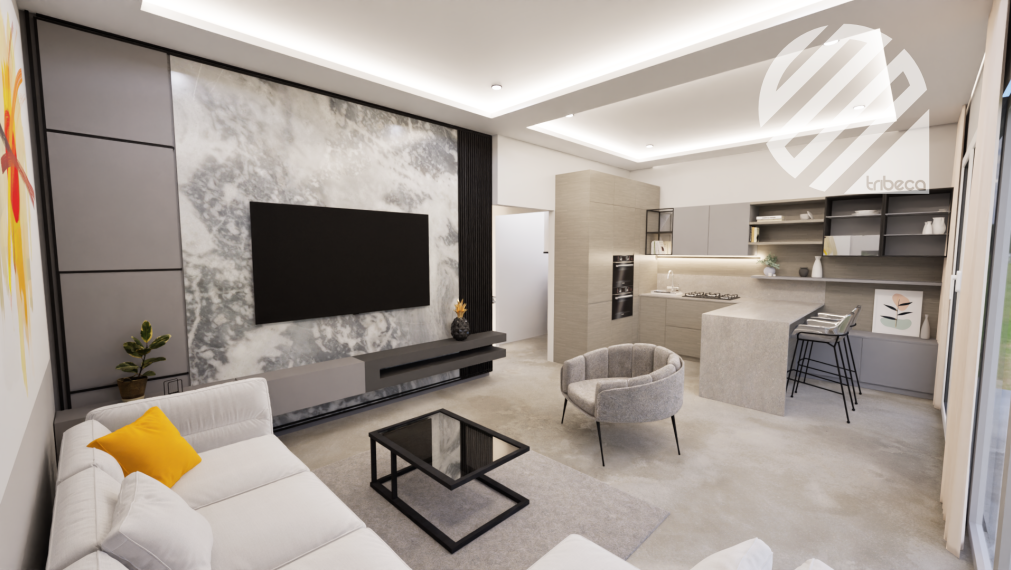 Predané - Trojizbový holobyt v novostavbe  s  predzáhradkou a parkovaním.