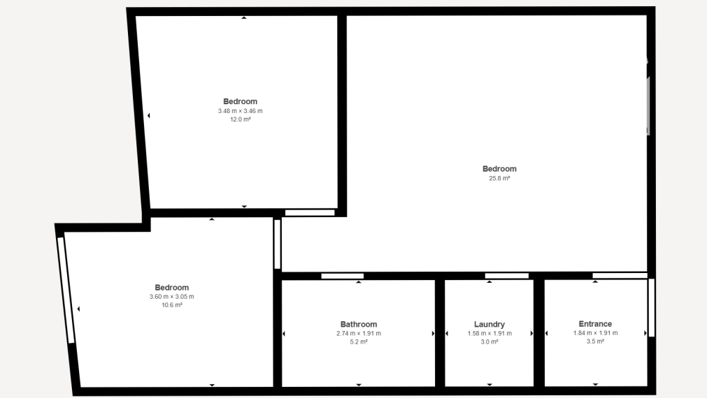 Predané-Trojizbový holobyt  v novostavbe s parkovaním v Kotešovej