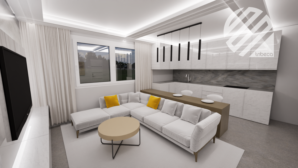 Predané-Trojizbový holobyt  v novostavbe s parkovaním v Kotešovej