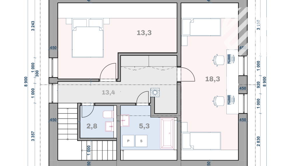 Predané .  Zrekonštruovaný 4-izbový RD, Žilina- Trnové