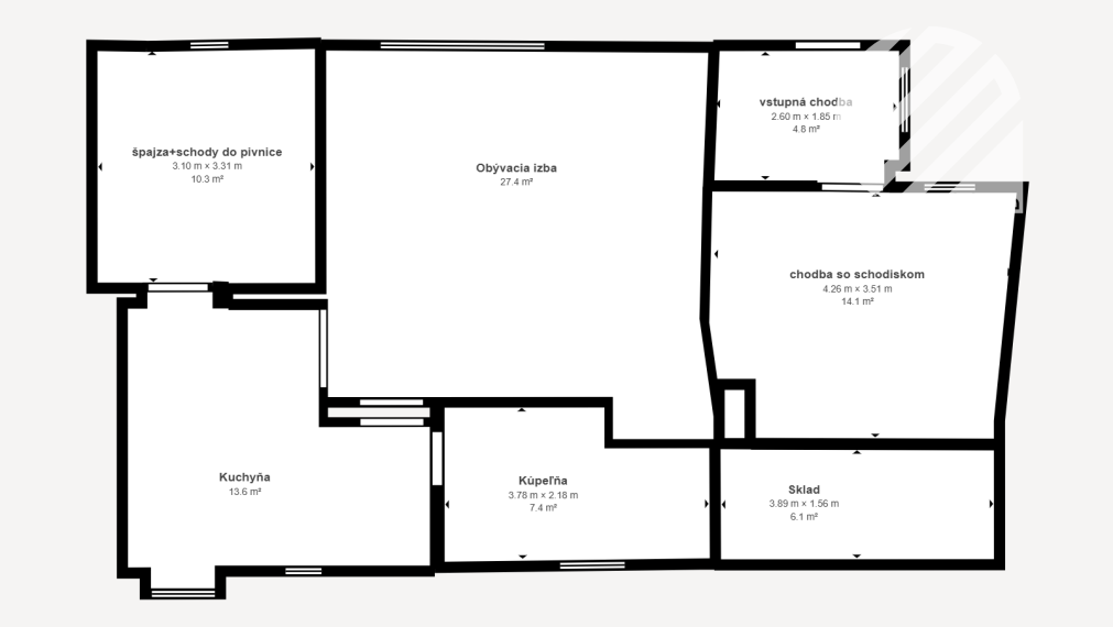 Rodinné bývanie v Tepličke nad Váhom s funkčným prenájmom