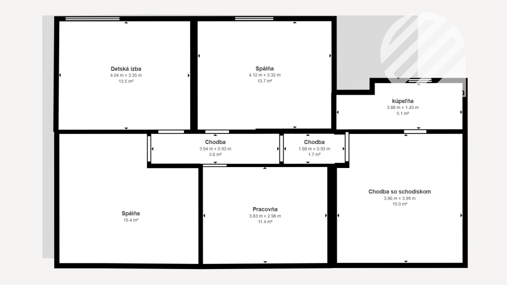 Rodinný dom s apartmánom v centre Tepličky nad Váhom – bývanie, podnikanie aj príjem v jednom