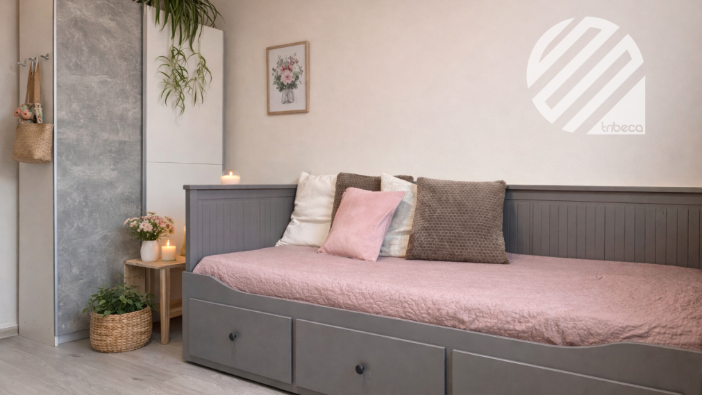 Priestranný 3-izbový 83m2 byt v tehlovom dome / KNM, Litovelská