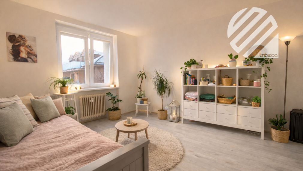 Priestranný 3-izbový 83m2 byt v tehlovom dome / KNM, Litovelská