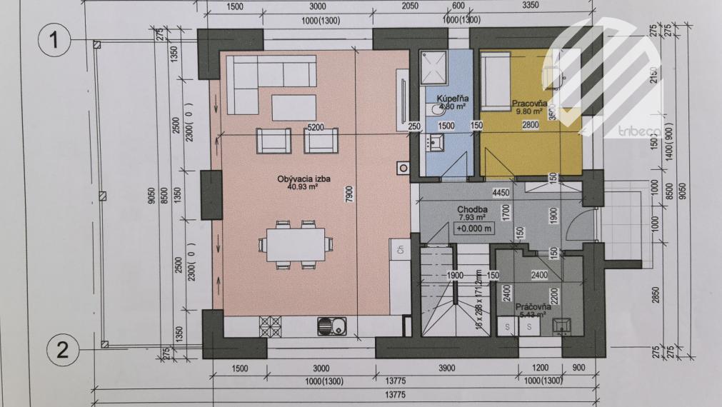 Stavebný pozemok s platným povolením – Hruštín | 913 m²