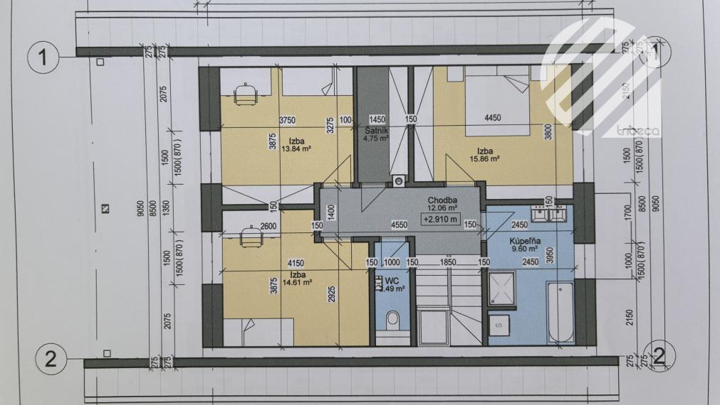 Stavebný pozemok s platným povolením – Hruštín | 913 m²