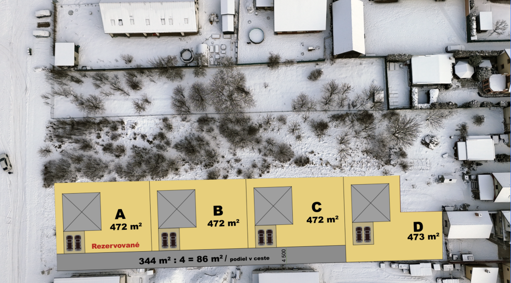 Varínska alej | rovinatý pozemok 558 m² | nová IBV vo Varíne