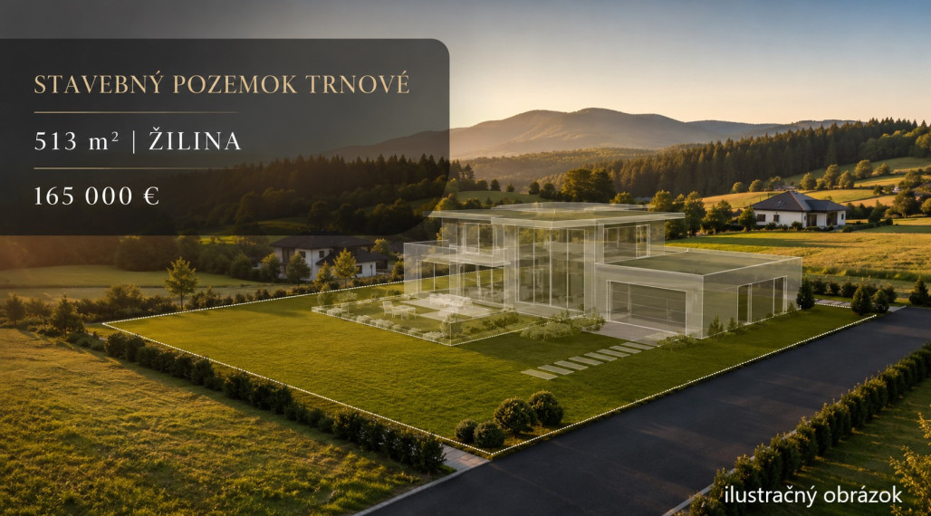 Stavebný pozemok so sieťami - Trnové | 638 m²