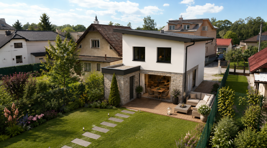 Novostavba rodinného domu v obci Varín, ,pozemok 811 m²