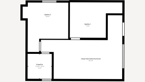 Pôdorys samostatného apartmánu