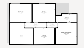 Pôdorys 1. poschodie