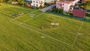 Postavte si dom v Gbeľanoch – rovinatá parcela | 786 m² - fotografia 1