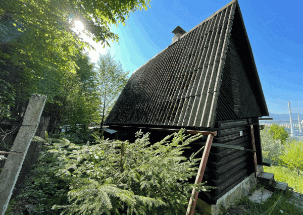 Predané . Predaj záhradnej chatky v časti Budatín pri Žiline, 442 m2 , 32.000 €