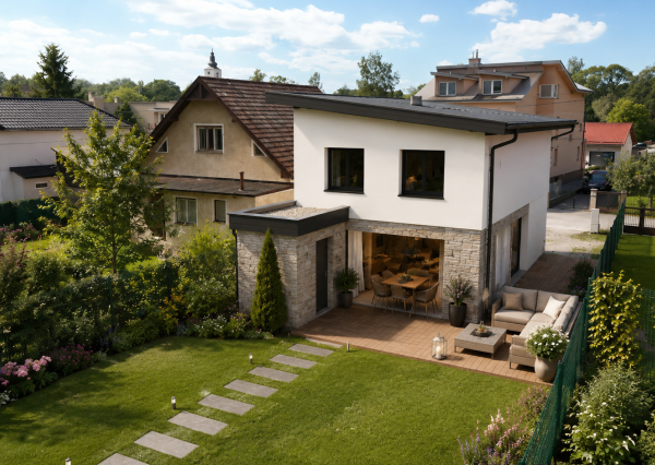Novostavba rodinného domu v obci Varín, ,pozemok 811 m²