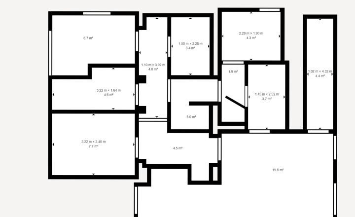 Prenajaté: Prenájom priestoru pre zdravotnícke profesie 68 m2. - fotografia 7