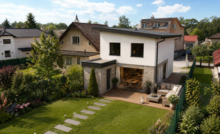 REZERVOVANÉ Novostavba rodinného domu v obci Varín, ,pozemok 811 m² - fotografia 1