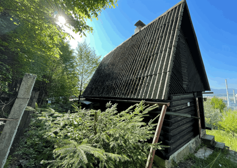 Predané . Predaj záhradnej chatky v časti Budatín pri Žiline, 442 m2 , 32.000 €