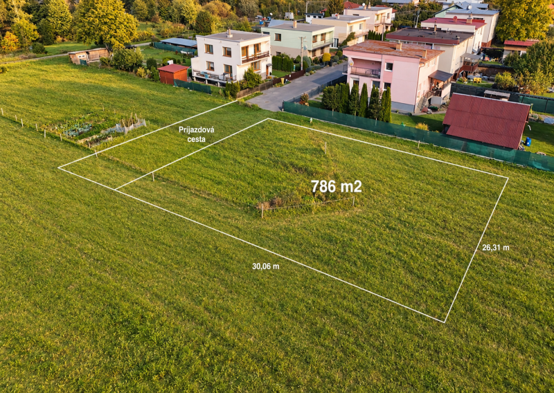 Postavte si dom v Gbeľanoch – rovinatá parcela | 786 m²